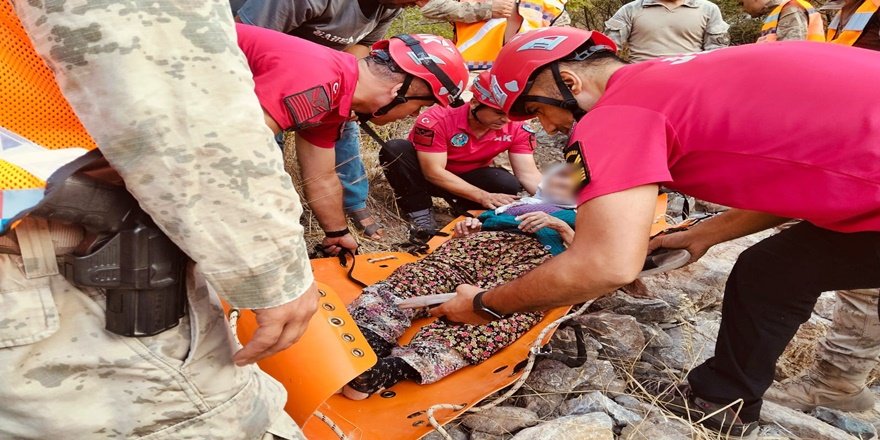 Serik'te Kayıp Kadın Dere Yatağında Bulundu