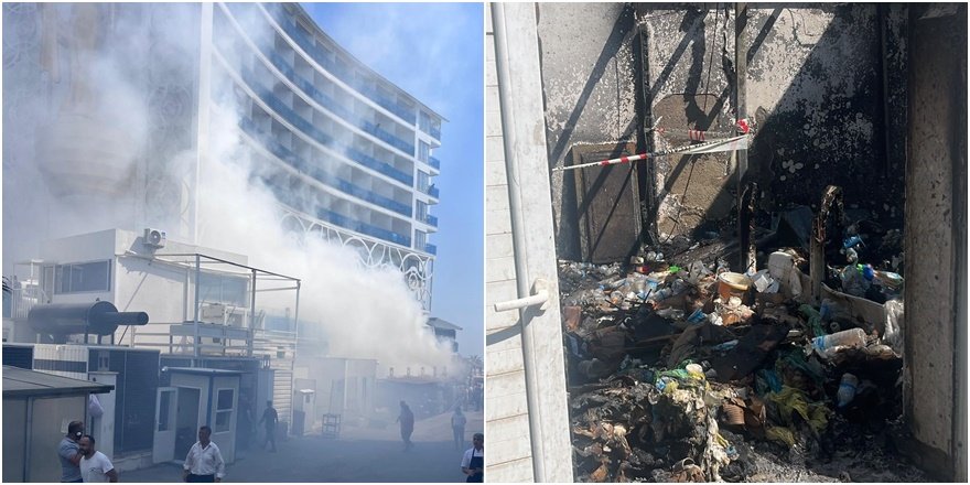 Alanya'da 5 yıldızlı otelde yangın paniği