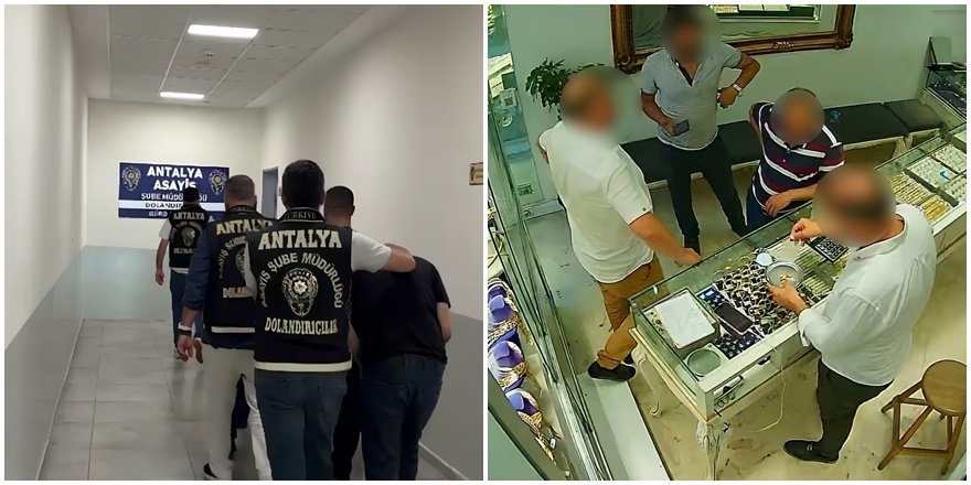 Sahte altın diş çetesi Antalya’da çökertildi