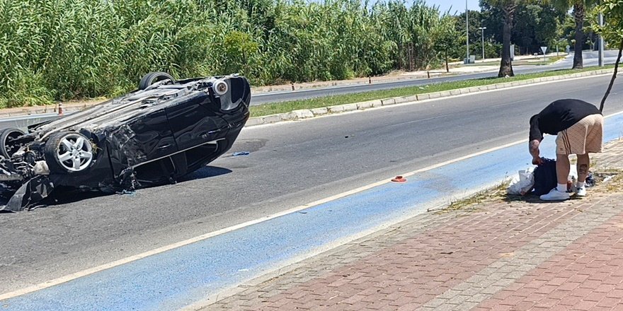 Manavgat’ta evlilik teklifi planı kazayla yarım kaldı