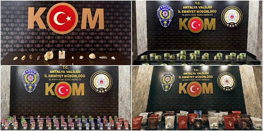 Antalya’da kaçakçılık operasyonu: 22 tarihi eser ele geçirildi