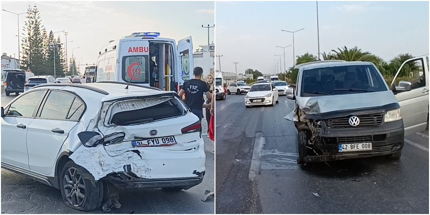 Manavgat’ta alkollü sürücü kazaya karıştı: 1 yaralı