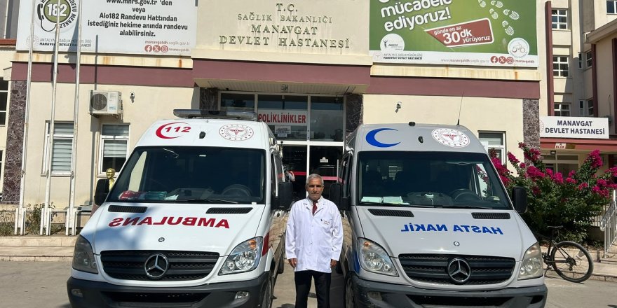 Manavgat’ta evde sağlık hizmetlerine 2 yeni ambulans