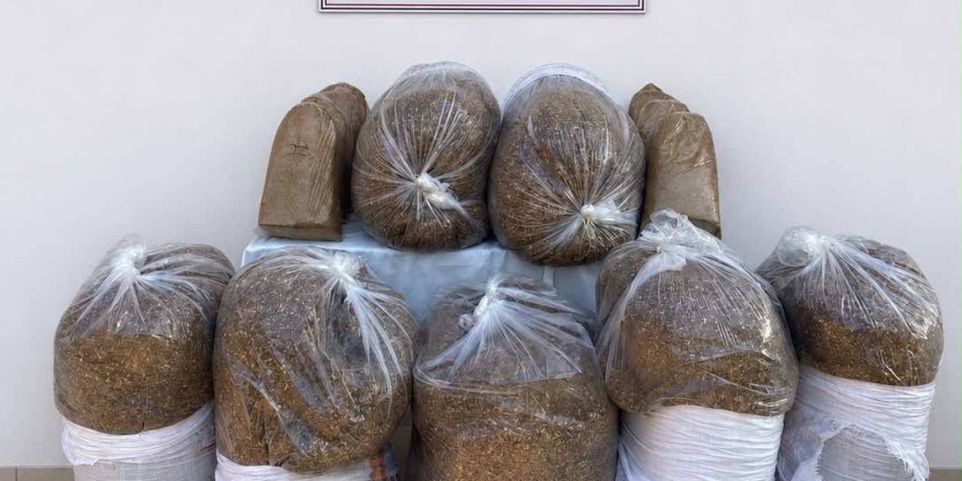 Antalya'da kaçak tütün operasyonu: 365 kilo ele geçirildi