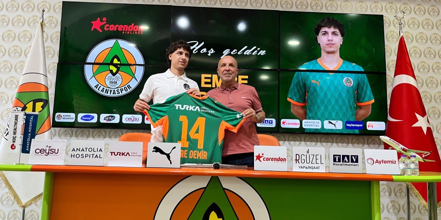Alanyaspor, Emre Demir’i 3 yıllığına kadrosuna kattı