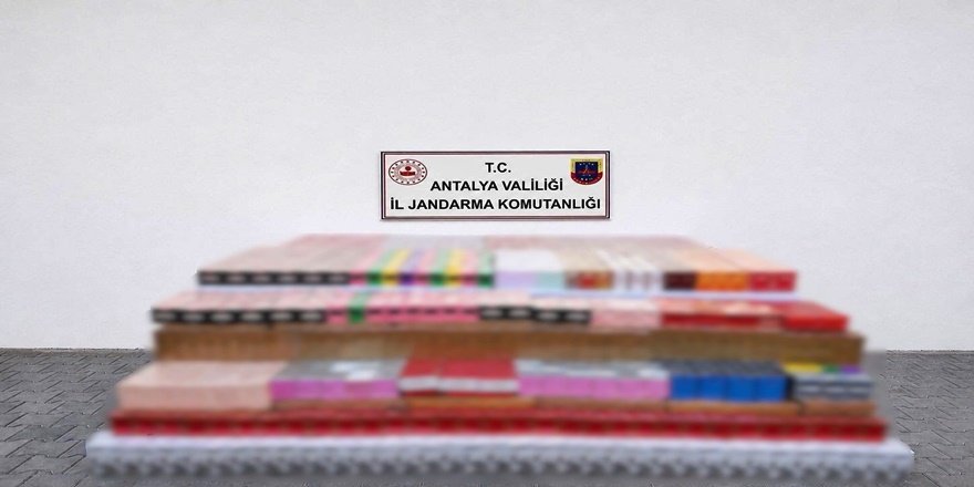 Manavgat’ta 3,95 Milyon TL’lik Kaçak Ürün Operasyonu