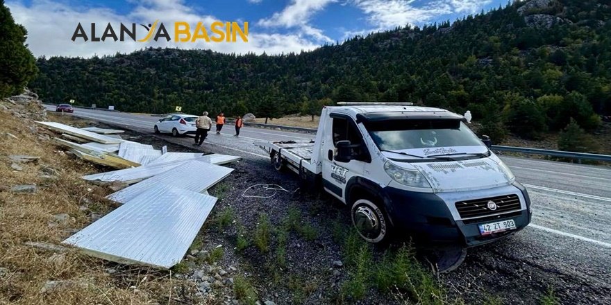 Akseki’de Peş Peşe İki Kaza: 2 Yaralı