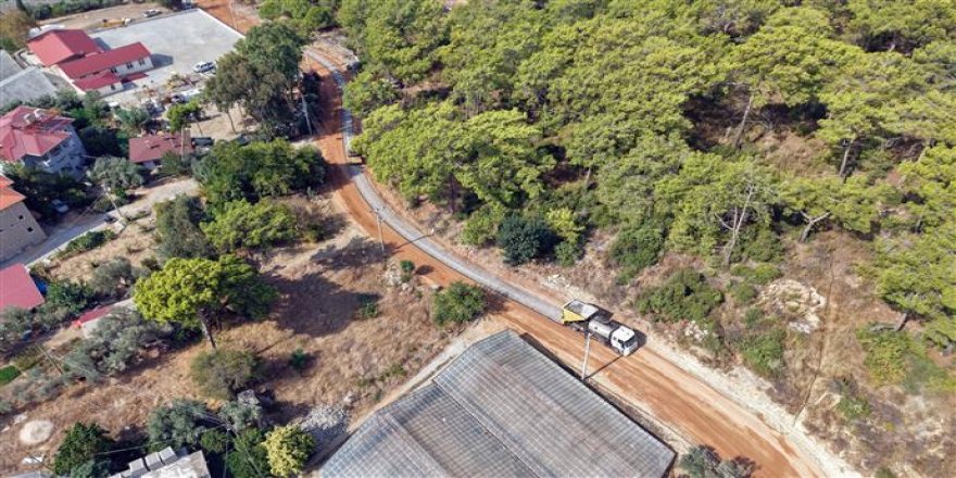 Keşefli Mahallesi’nde 2,2 kilometrelik yol yenilendi
