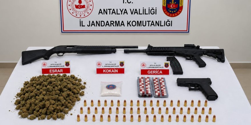 Serik’te uyuşturucu operasyonu: 20 şüpheli yakalandı