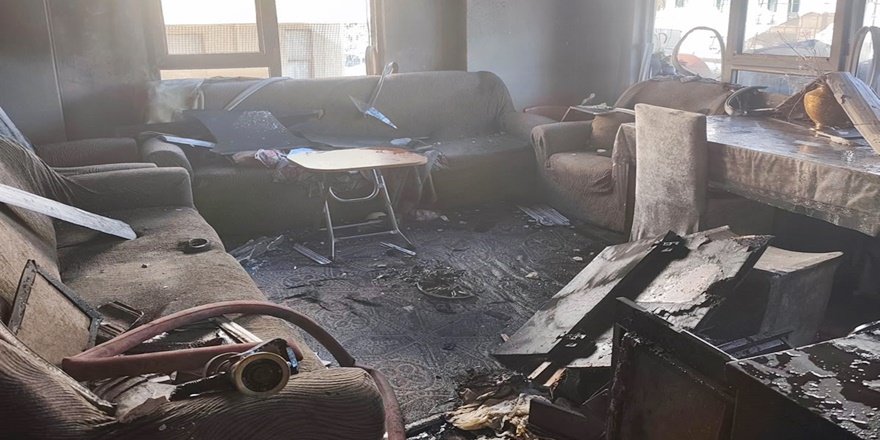 Alanya'da apartman yangını: Alevler son anda söndürüldü
