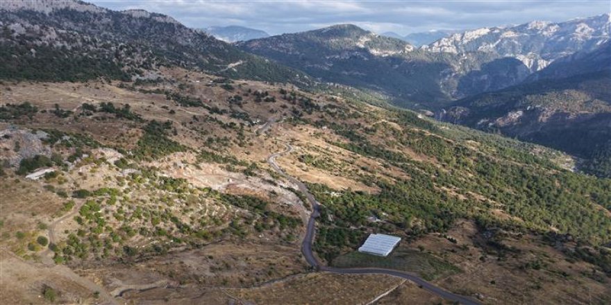 Alanya yaylalarında 25 kilometrelik asfalt çalışması