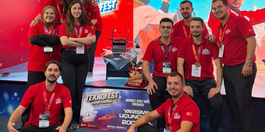 ALKÜ, TEKNOFEST Şanlıurfa’dan dereceyle döndü