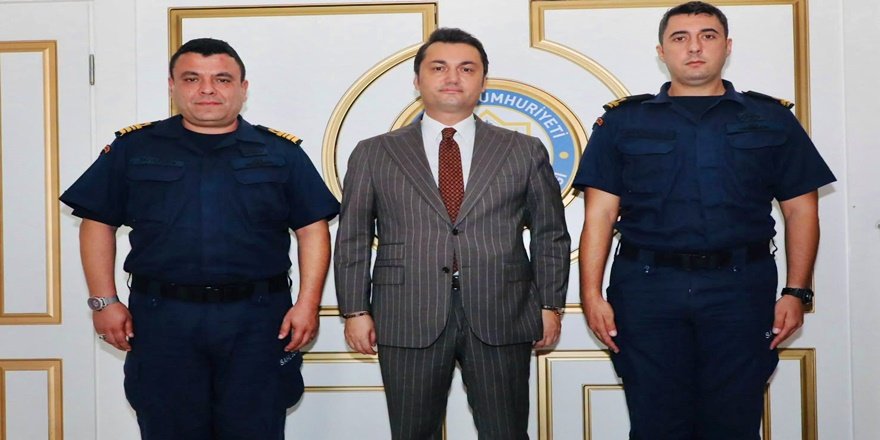 Alanya’da Sahil Güvenlik Komutanlığı’ndan Kaymakamlığa Ziyaret