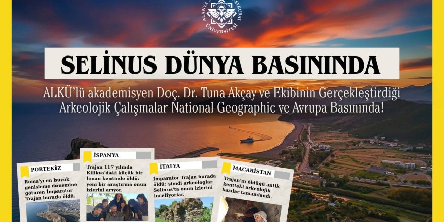 ALKÜ’nün Selinus Kazısı National Geographic Gündeminde!