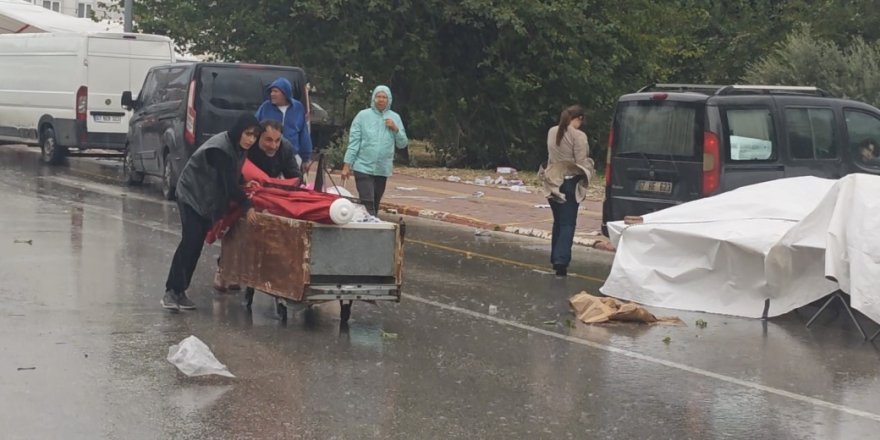 Antalya’da Fırtına Sosyete Pazarını Yıktı Geçti!