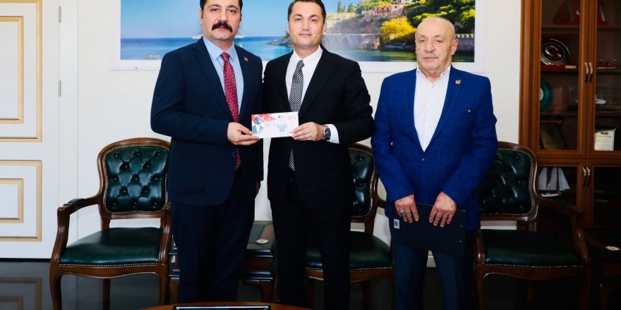 ADD Alanya Şubesinden Kaymakam Öztürk'e Davet