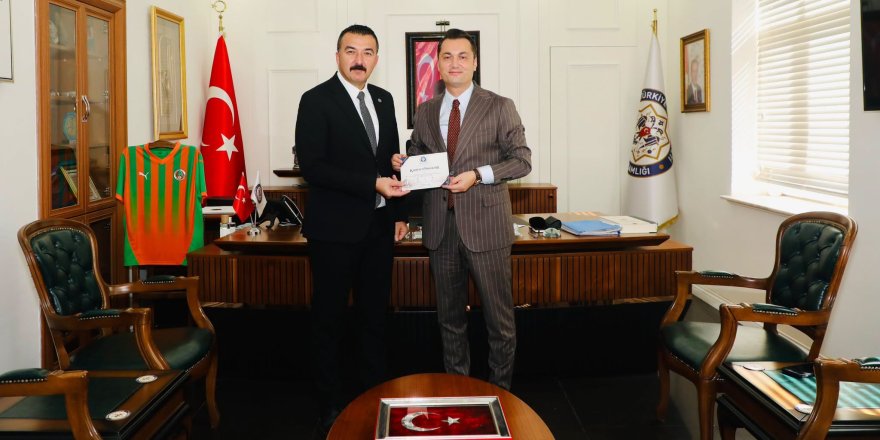 Antalya Türk Eğitim-Sen’den Kaymakam Öztürk’e Anlamlı Davet
