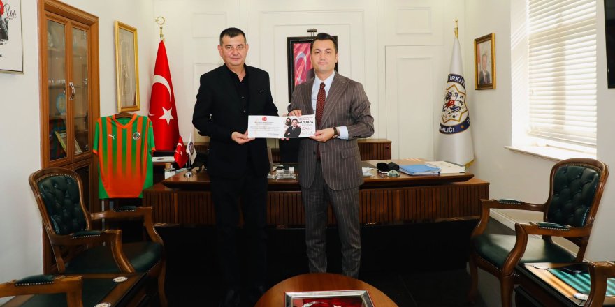 MHP Alanya İlçe Başkanı Türkdoğan’dan Kaymakama Ziyaret