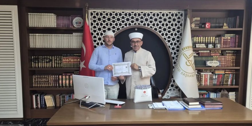 Alanya’da Anlamlı İhtida: Wilhelm Laarmann Müslüman Oldu
