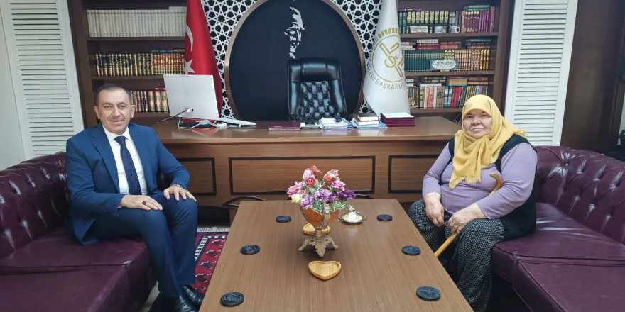 Şehit Annesinden Alanya Müftüsü Mehmet Seven’e Ziyaret