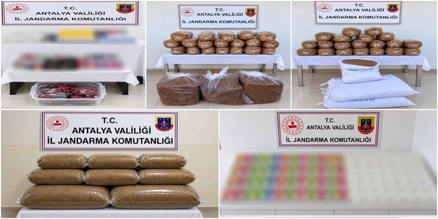 Antalya’da Kaçak Tütüne Büyük Darbe: 408 Kilo Tütün Ele Geçti!