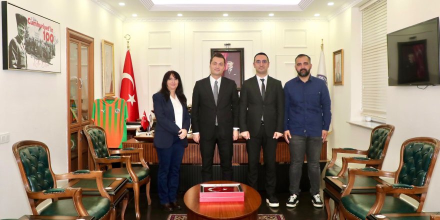 Yeni Sendika Antalya Yönetiminden Kaymakam Öztürk’e Ziyaret