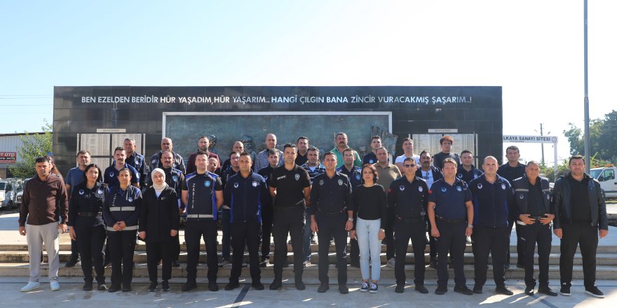 Aksu Zabıtasından Şok Hamle: Görev Başında Biber Gazı Eğitimi