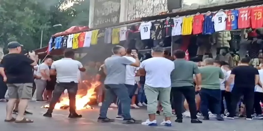 Alanya'da Yasaklı Markalar Denetiminde Arbede