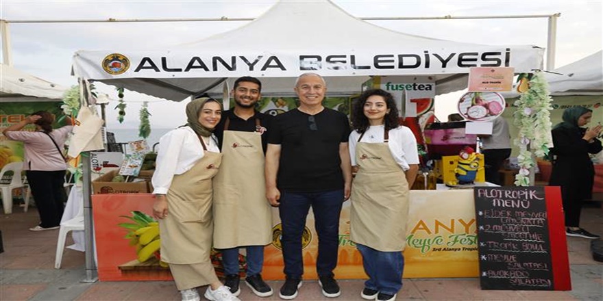 Alanya'da Tropikal Meyve Festivali Sona Erdi