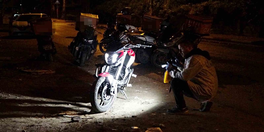 Antalya'da Çalınan Motosiklet Sosyal Medya ile Bulundu