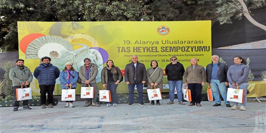 Alanya’da 19. Taş Heykel Sempozyumu Başladı