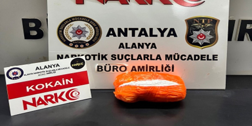 Alanya’da Kokain Operasyonu