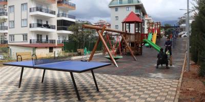 Alanya Belediyesi Çocuk Parkları Yapımına Devam Ediyor