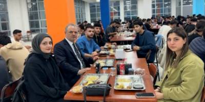 ALKÜ Yönetimi Öğrenciler ile iftarda buluştu