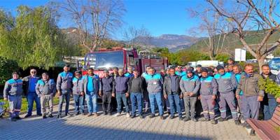 Arazöz Sürücülerine Yangın Müdahale Eğitimi