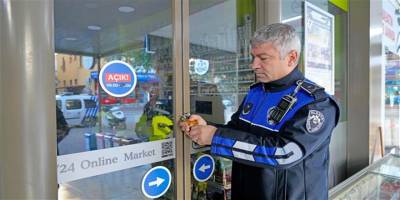 Alanya’da 2 Zincir Market Şubesine Mühür