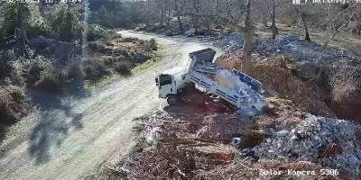 Alanya’da Kaçak Hafriyata Fotokapanlı Denetim