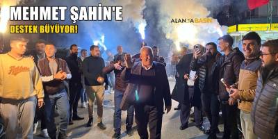 Mehmet Şahin'e Destek Her Gün Büyüyor
