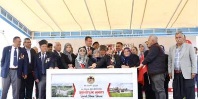 Alanya’da Şehitlik Alanı Ve Anıt Projesi’nin Temeli Atıldı