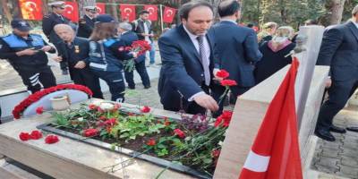 18 Mart Dolayısıyla Alanya Garnizon Şehitliği Ziyaret Edildi
