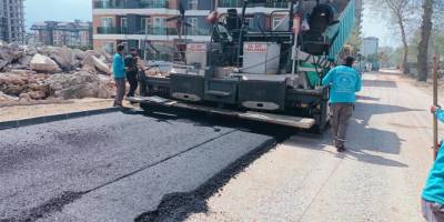 Alanya Belediyesi Asfalt Çalışmalarına Devam Ediyor