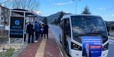 Antalya Büyükşehir Akseki’ye ulaşım desteği sağladı