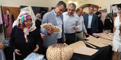 Alanya’da “Kadının İzi, Sanatın Sesi” Sergisi Yoğun İlgi Gördü