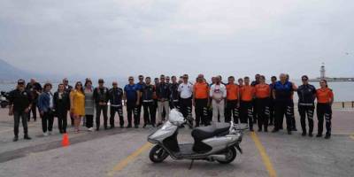 Alanya Zabıtasına Güvenli Sürüş Eğitimi