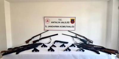 Alanya’da Ruhsatsız Silah Operasyonu: 2 Tutuklama