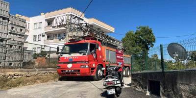 Alanya’da 4 Katlı Binada Korkutan Yangın