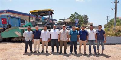 Alanya’da 2,5 km sıcak asfalt yol tamamlandı
