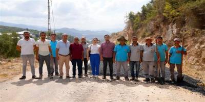 Syedra Antik Kenti Yolu Asfaltla Yenilendi