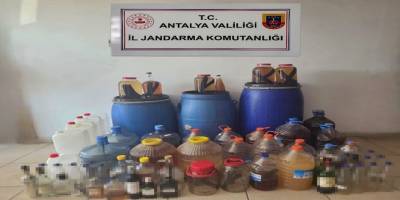 Alanya’da Sahte İçki Operasyonu: Litrelere El Kondu