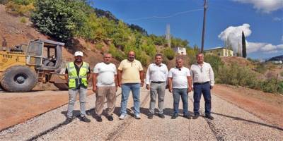 Çamlıca Mahallesi’nde 5 km’lik asfalt çalışması başladı